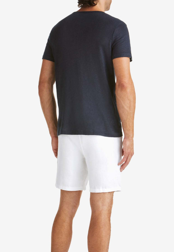 Derek Rose Sydney Casual Shorts White 9810-SYDN001WHIWHITE