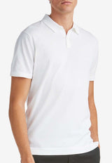 Derek Rose Jacob Sea Island Polo T-shirt White 9850-JACO001WHIWHITE