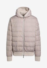 Moncler Reversible Wool and Cashmere Padded Jacket Beige 9B000-35M4281/P_MONCL-215