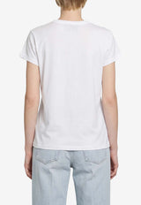 Valentino Chez Valentino 1960 T-shirt White 9B3MG26MAA8 0BO