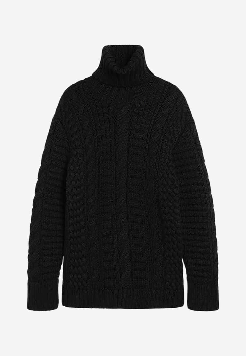 Moncler Wool Turtleneck Sweater 9F00002M6727/R_MONGE-999