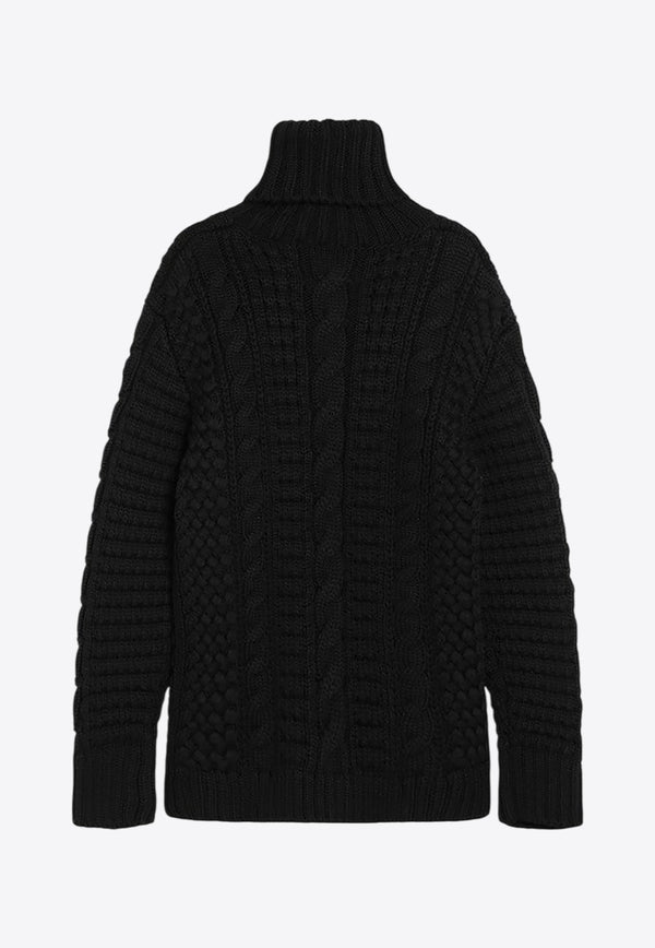 Moncler Wool Turtleneck Sweater 9F00002M6727/R_MONGE-999
