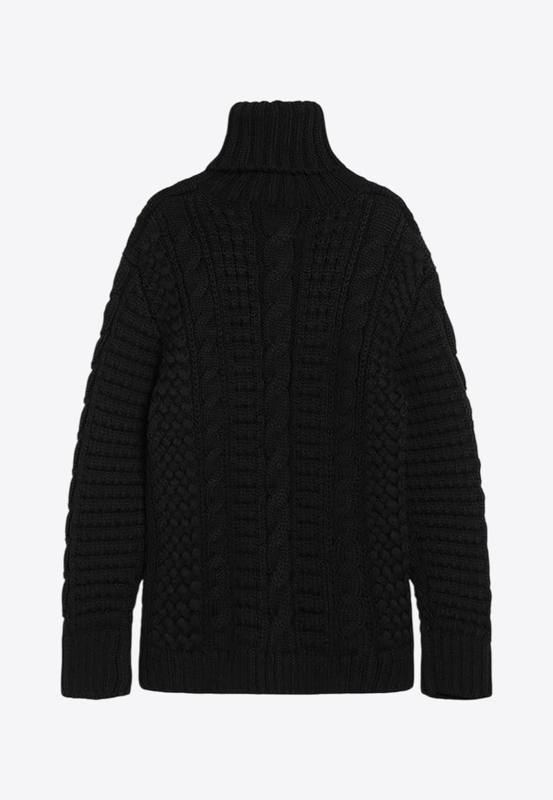 Moncler Wool Turtleneck Sweater 9F00002M6727/R_MONGE-999