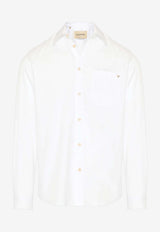 Valentino VGold Oxford Shirt White 9V3ABB84BH1 0BO
