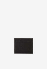 Valentino VLogo Leather Cardholder Black 9W2P0AJ7YRE EDM