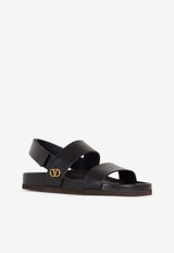 Valentino Studshield VLogo Signature Sandals Black 9Y2S0O17BEK 0NO