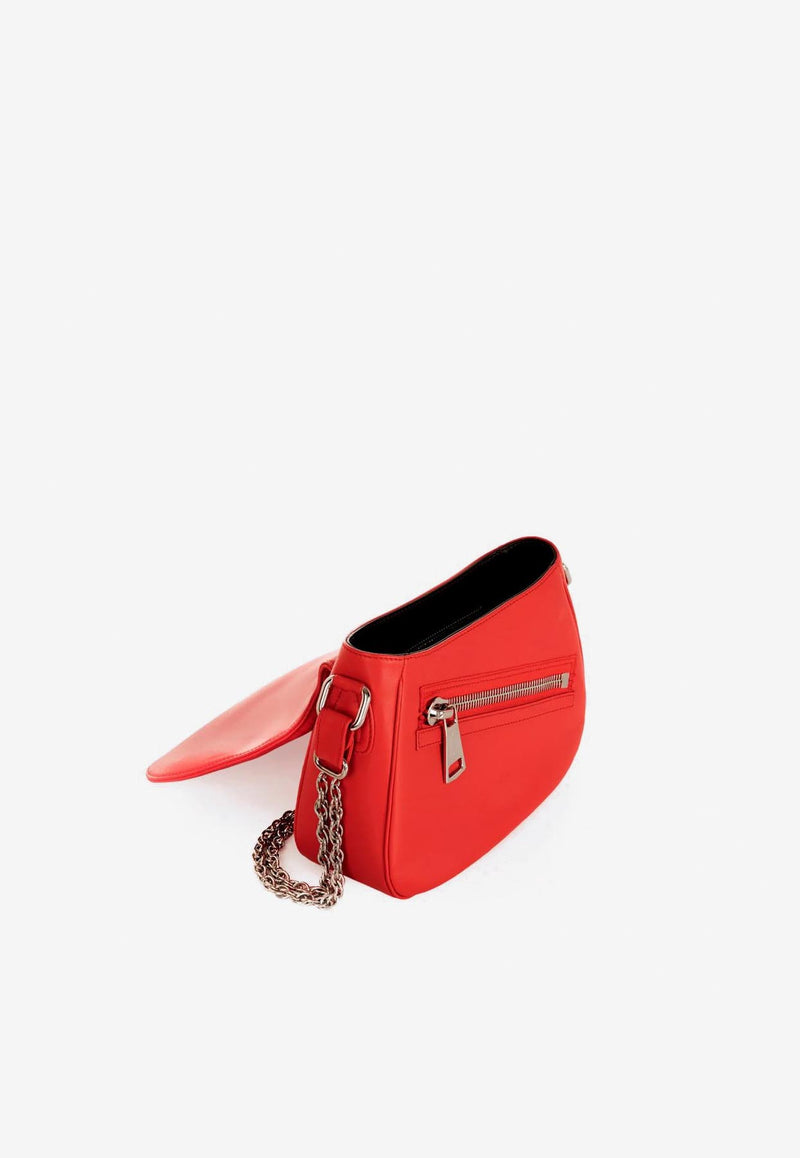 PINEL et PINEL Medium Joan Quilted Leather Shoulder Bag Red A-00098_RED