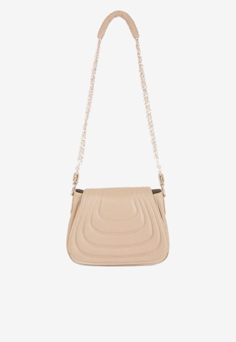 PINEL et PINEL Medium Joan Quilted Leather Shoulder Bag Gray A-00102_GREY