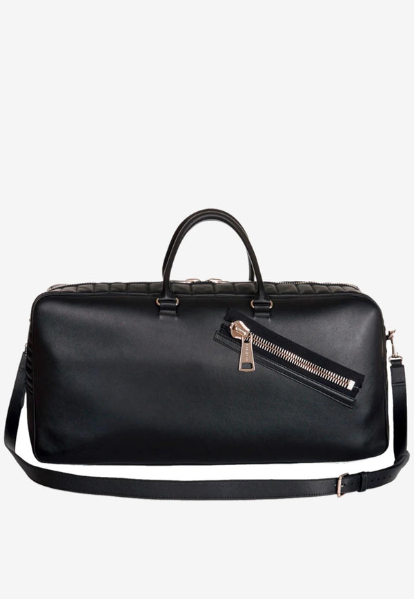 PINEL et PINEL XL Bombay Taurillon Leather Travel Bag Black A-00704_BLACK