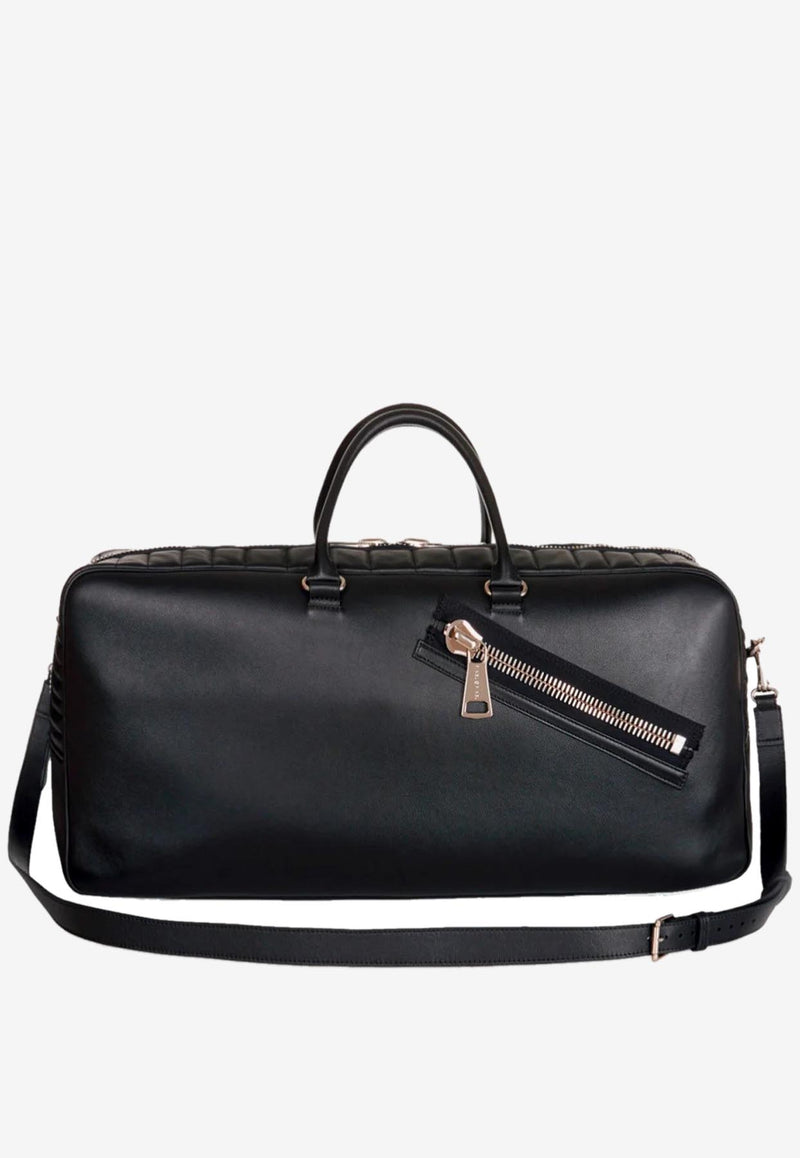 PINEL et PINEL XL Bombay Taurillon Leather Travel Bag Black A-00704_BLACK