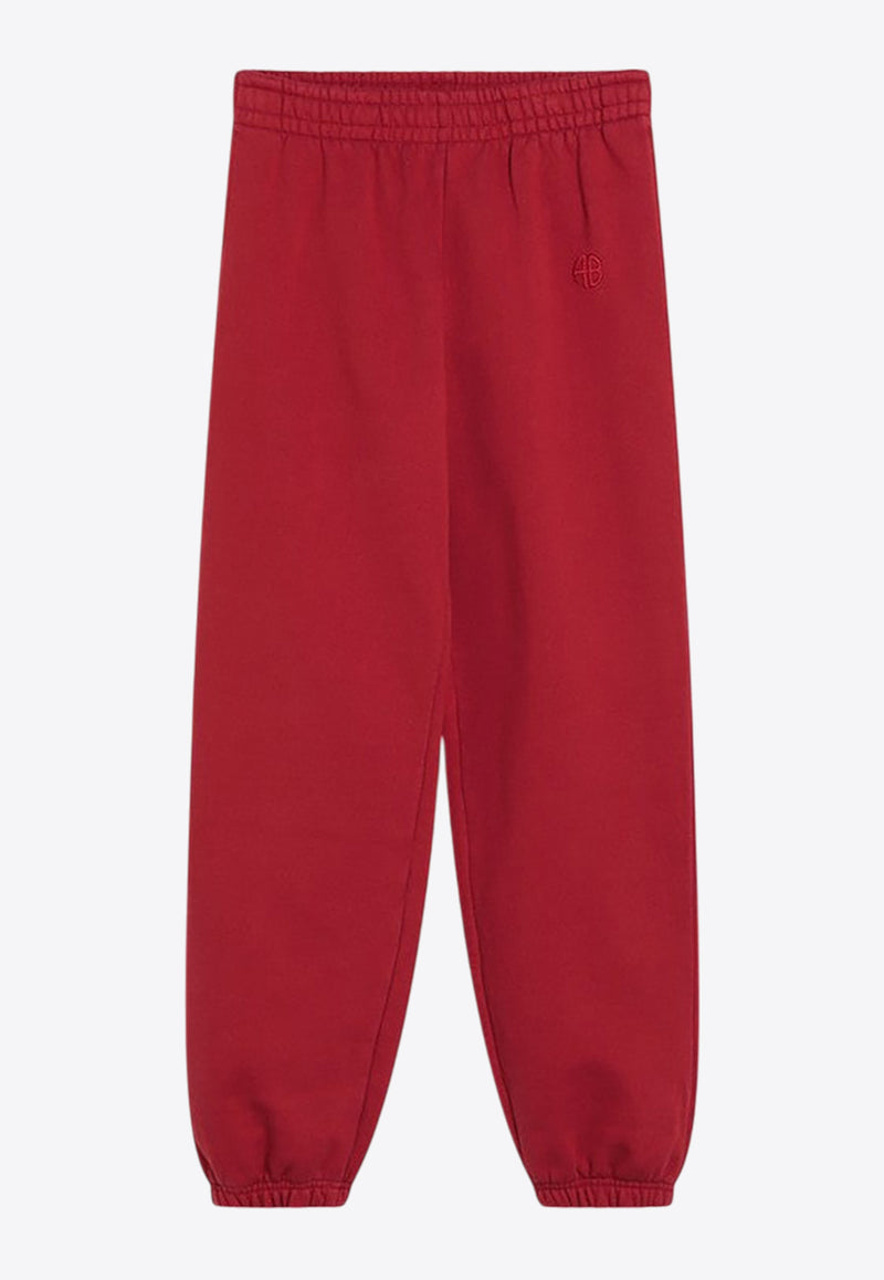 Anine Bing Karter Logo Track Pants Red A-03-10598CO/Q_ANINE-RED13