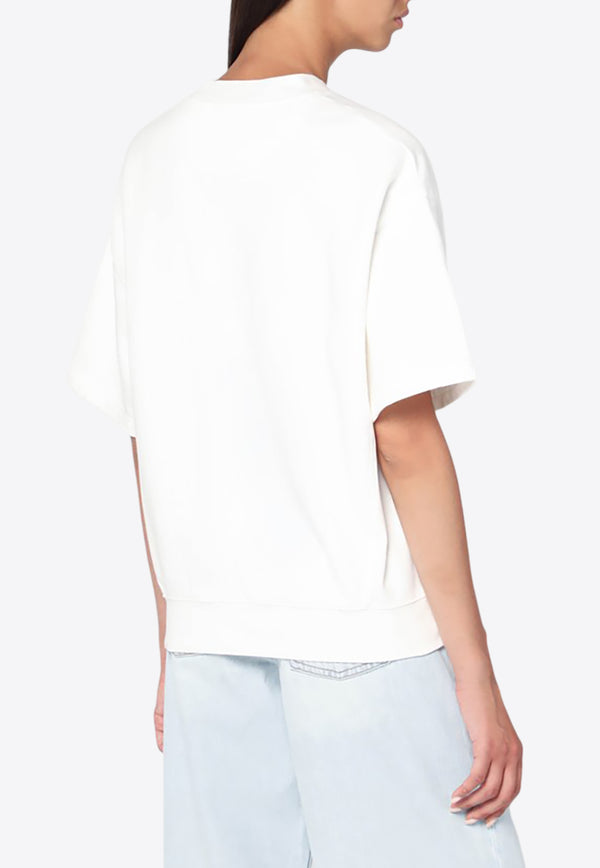 Anine Bing Jay BING Print T-shirt White A-08-11002CO/R_ANINE-OFW1