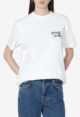 Anine Bing Walker Printed T-shirt White A-08-12056CO/S_ANINE-IVY1