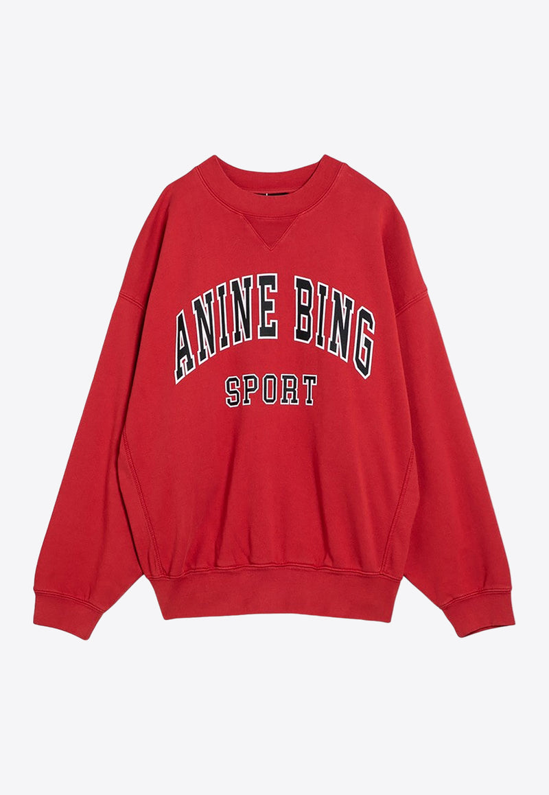 Anine Bing Logo-Printed Pullover Sweatshirt A-08-5296CO/P_ANINE-610