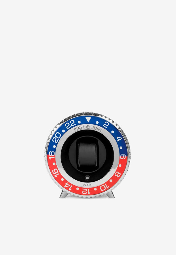 PINEL et PINEL Twin GMT Watch Winder Multicolor A-19-04168_RED