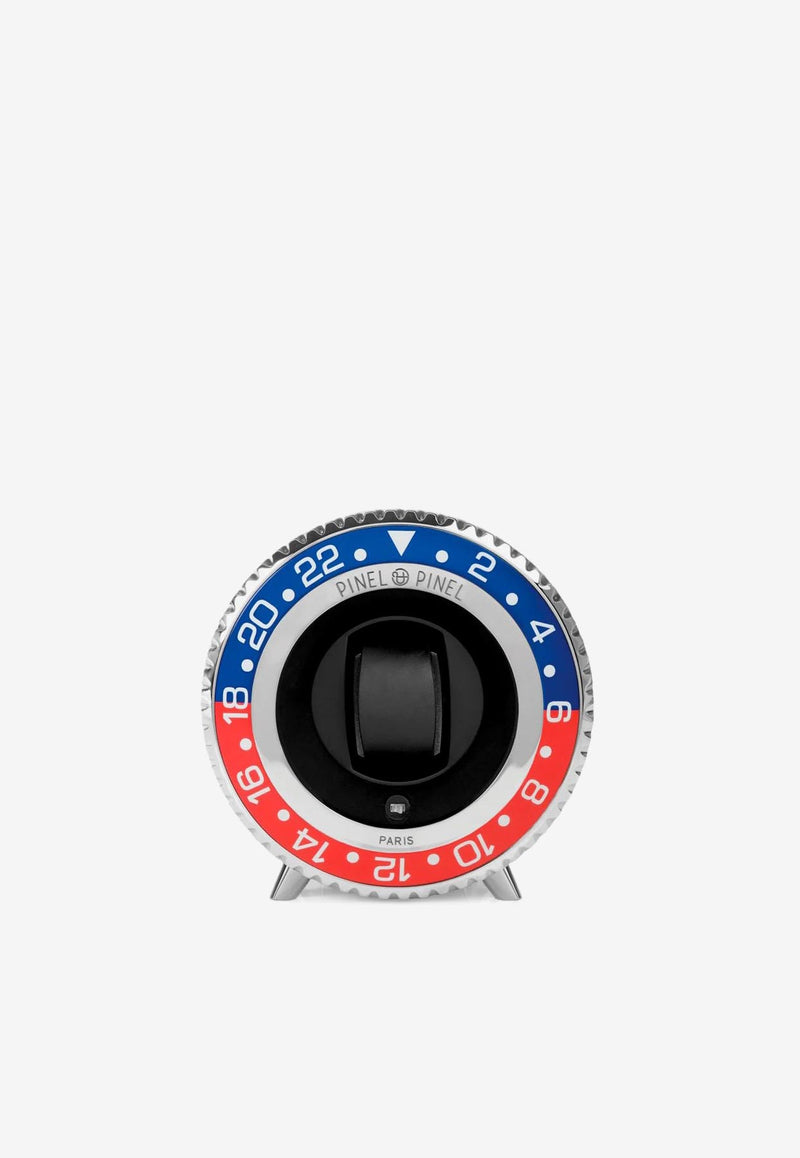 PINEL et PINEL Twin GMT Watch Winder Multicolor A-19-04168_RED