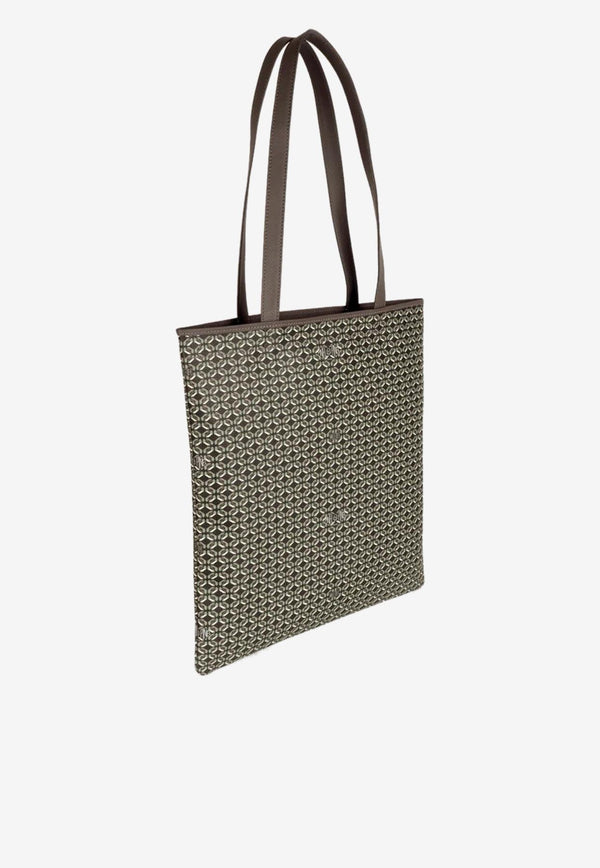 PINEL et PINEL Todd Coated Canvas Monogram Tote Bag Black A-19-04190_BLACK