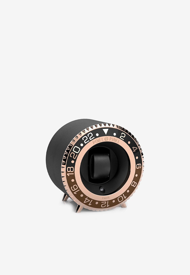 PINEL et PINEL Twin GMT Watch Winder Black A-19-04265_BLACK