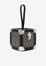 PINEL et PINEL Mini Kube Coated Canvas Monogram Handbag Black A-22-06320_BLACK