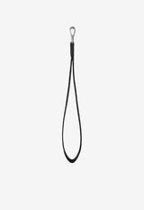 PINEL et PINEL Detachable Hand Strap in Calf Leather Black A-22-06430_BLACK