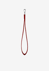 PINEL et PINEL Detachable Hand Strap in Calf Leather Red A-22-06436_RED