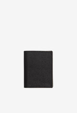 PINEL et PINEL Pipo 2C Grained Leather Cardholder Black A-22-06467_BLACK