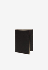 PINEL et PINEL Pipo 2C Grained Leather Cardholder Black A-22-06467_BLACK