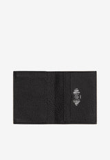 PINEL et PINEL Pipo 2C Grained Leather Cardholder Black A-22-06467_BLACK