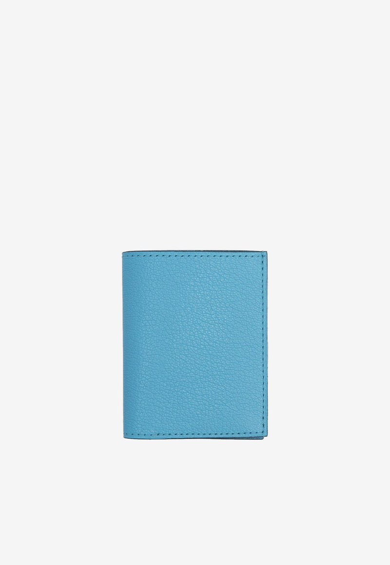 PINEL et PINEL Pipo 2C Grained Leather Cardholder Light Blue A-22-06471_LIGHT BLUE
