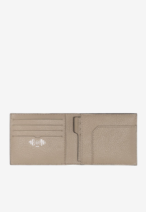 PINEL et PINEL Manhattan 7C Bi-Fold Wallet Taupe A-22-06480_GREY