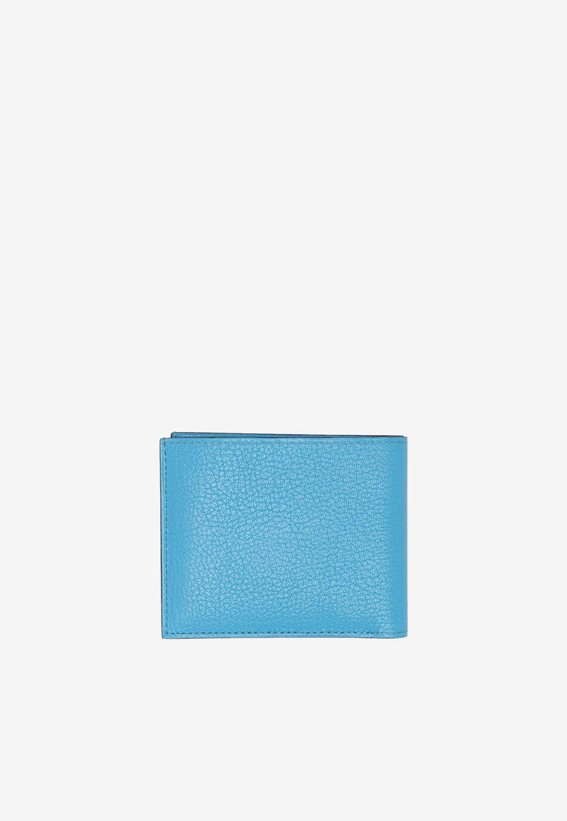 PINEL et PINEL Manhattan 7C Bi-Fold Wallet Light Blue A-22-06482_LIGHT BLUE