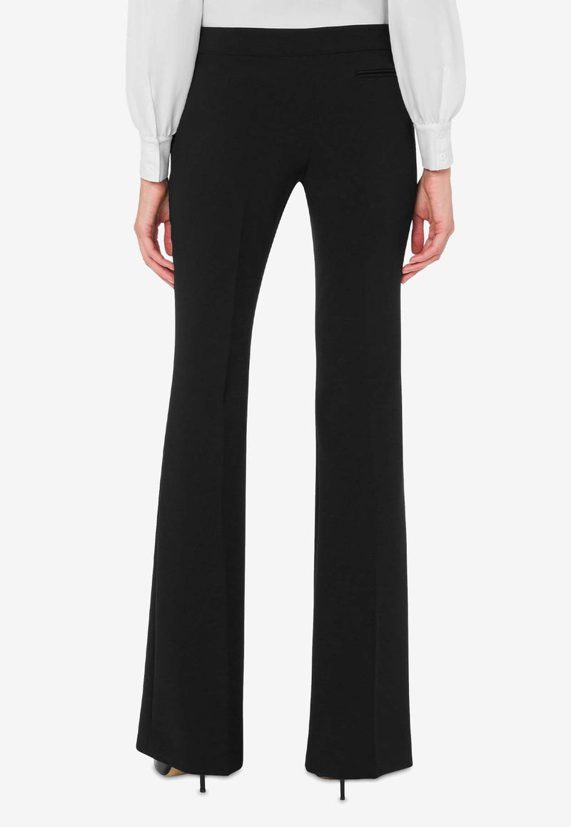 Moschino Tailored Flared Pants A031555240555 0555 Black