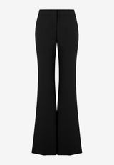 Moschino Tailored Flared Pants A031555240555 0555 Black