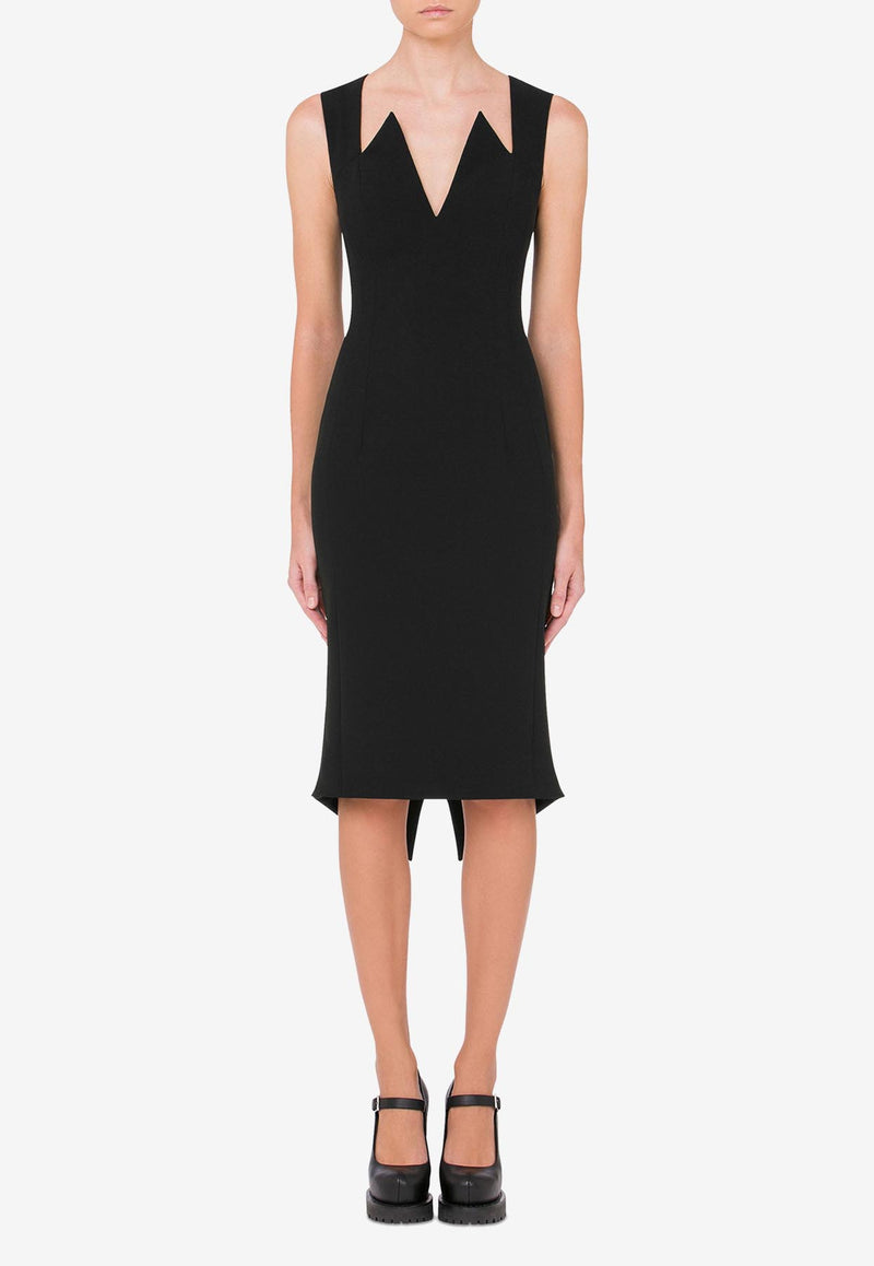 Tuxedo dress knee length sale