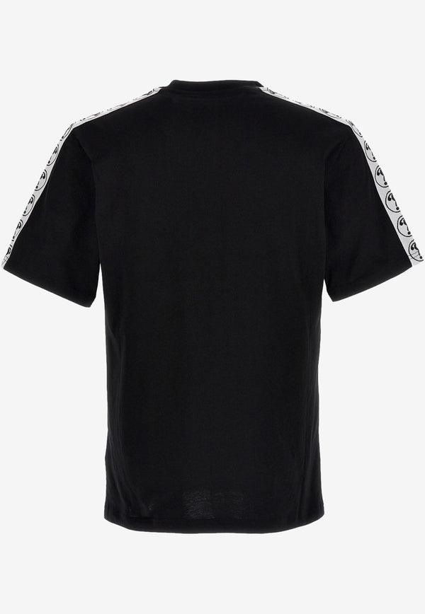 Moschino Double Question Mark T-shirt Black A0708 7041 1555