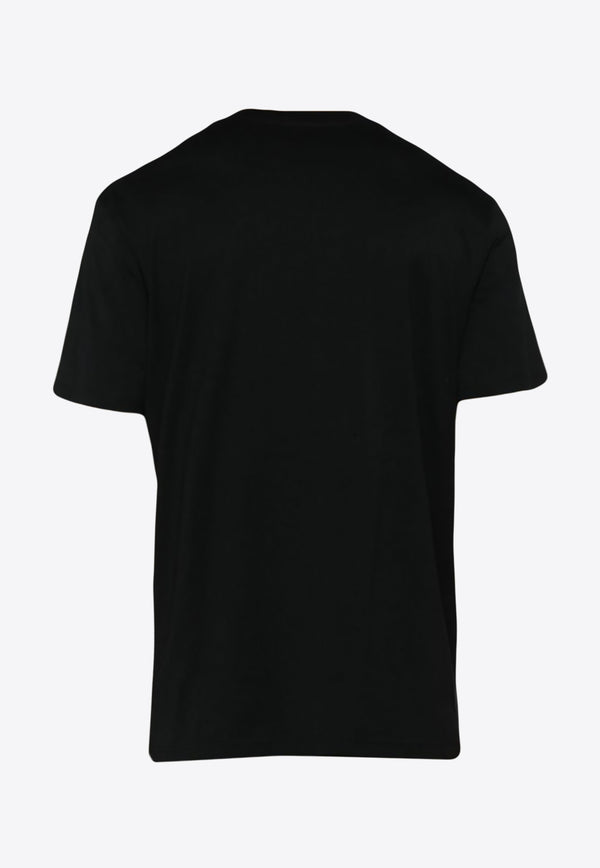 Moschino Logo-Printed Crewneck T-shirt A0715 2041 1555