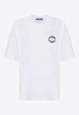 Moschino Loop Logo T-shirt White A0726 0241 1001