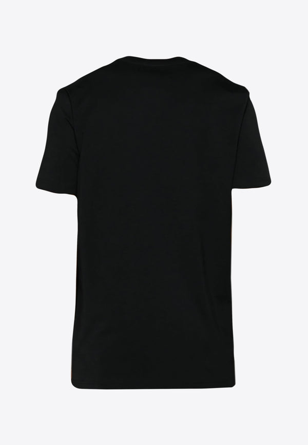 Moschino Logo-Patch Crewneck T-shirt A0732 2041 0555