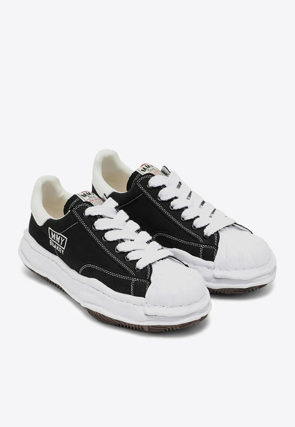 Maison MIHARA YASUHIRO Blakey Canvas Low-Top Sneakers Black A08FW735CO/O_MIHAR-BLK