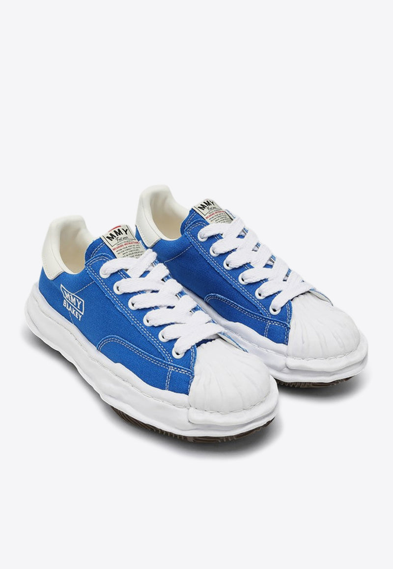 Maison MIHARA YASUHIRO Blakey Canvas Low-Top Sneakers Blue A08FW735CO/P_MIHAR-CB