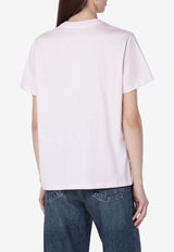 GANNI Puppy Print T-shirt Pink A105006211026/S_GAN-868