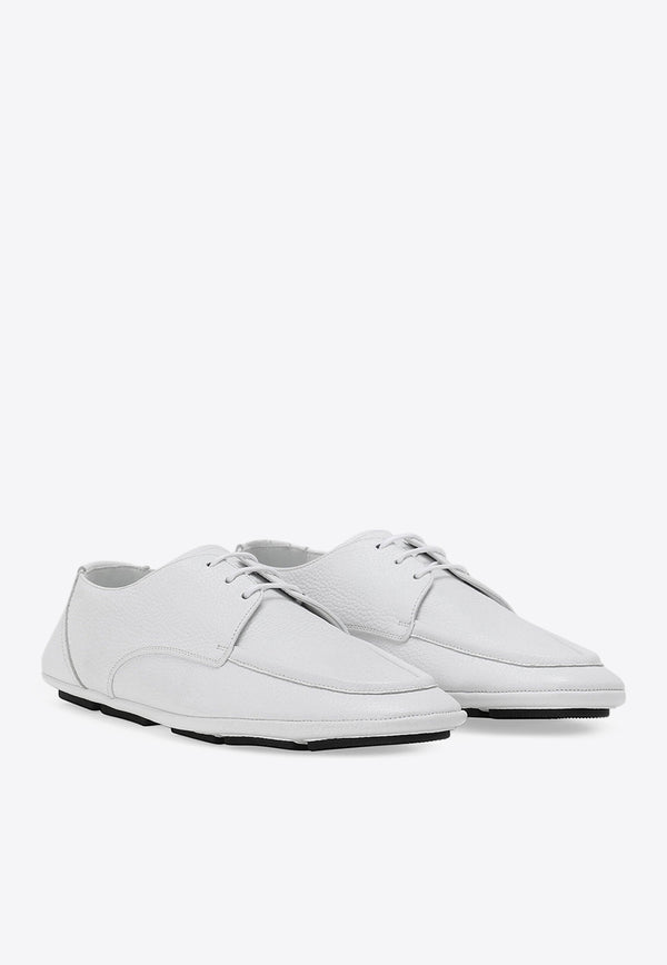 Dolce & Gabbana DG Logo Derby Shoes White A10822 A8034 87163