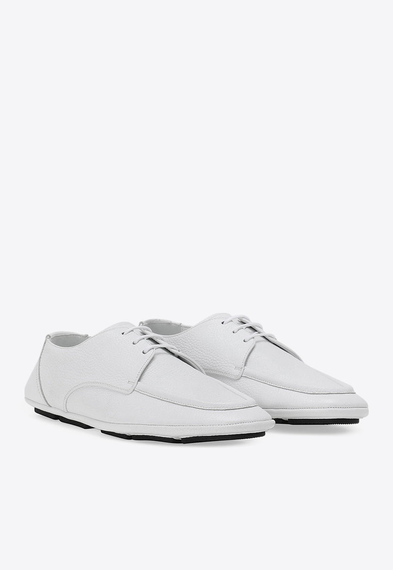 Dolce & Gabbana DG Logo Derby Shoes White A10822 A8034 87163