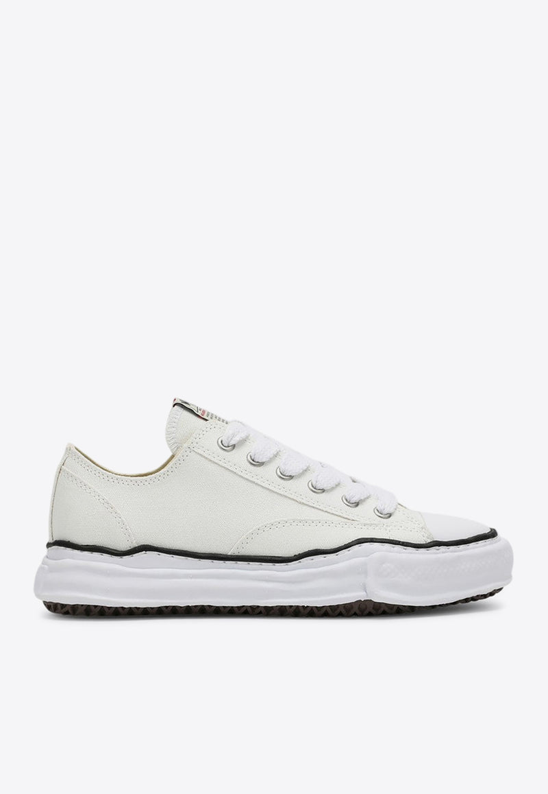 Maison MIHARA YASUHIRO Peterson Canvas Low-Top Sneakers White A11FW702CO/P_MIHAR-WHT