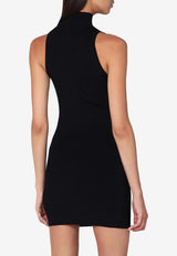 Diesel M-Onervax Ribbed Mini Dress  Black A123960DLAX/R_DIESE-9XX