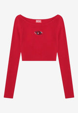 Diesel M-Vera Cropped Top Red A141890DLAX/Q_DIESE-42A