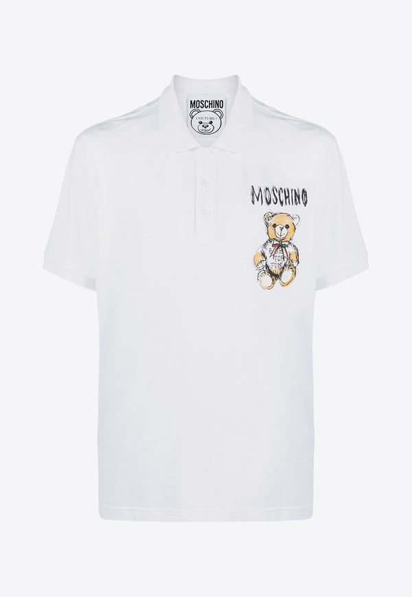 Moschino Teddy Bear Polo T-shirt A1603 0242 1001