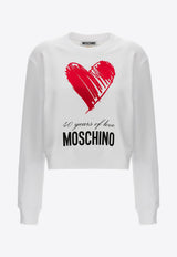 Moschino 40 Years of Love Pullover Sweatshirt A1705 0428 1001