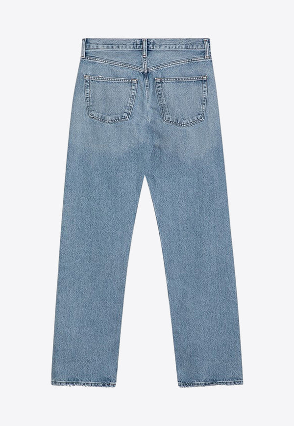 Agolde Washed-Out High-Rise Jeans Light Blue A1991206/Q_AGOLD-HRNC