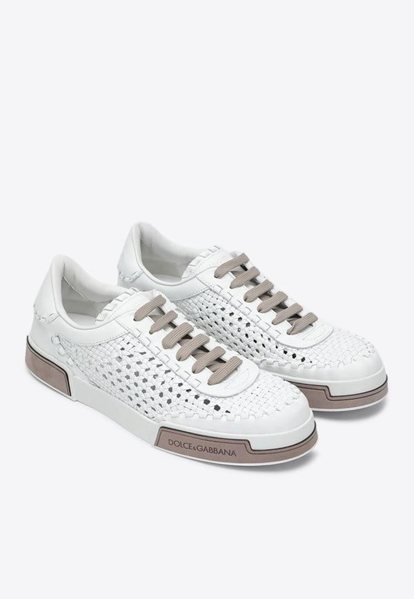 Dolce & Gabbana Portofino Low-Top Yacht Sneakers White A20195A9T93/Q_DOLCE-8Z184